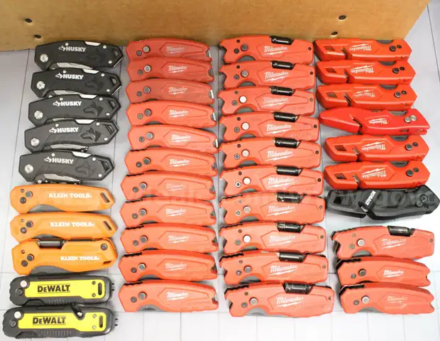 Approx. 11 lbs. of Assorted Box Cutters/Utility Knives, #33924