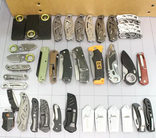 Approximately 6 lbs. of Assorted Gerber Knives/etc., #34044