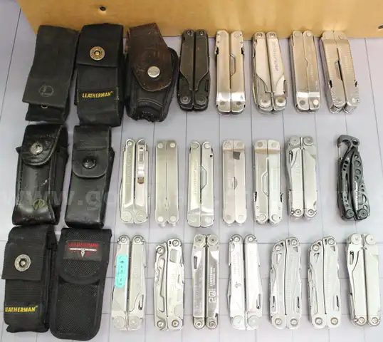 Approximately 10 lbs. of Assorted Leatherman Multi-tools, #34268