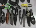 Approximately 9 lbs. of Assorted Fixed Blade Knives, #34809