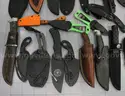 Approximately 9 lbs. of Assorted Fixed Blade Knives, #34809