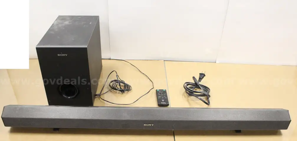 Sony Surround System with Remote, #35032  **PICK UP ONLY**