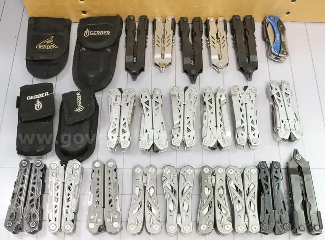 Approximately 10 lbs. of Assorted Gerber Multi-tools, #34580