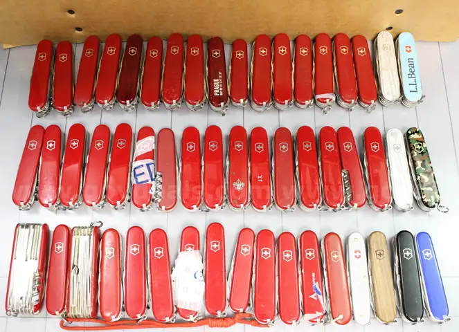 Approximately 10 lbs. Assorted Victorinox/Swiss Army  Knives, #34349