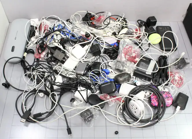 Approximately 8 lbs. of Misc. Electronics/Access./Etc., #34662