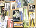 1 Box of Assorted NEW or Lightly Used Items/Tools/Household/Etc., #35034, **PICK UP ONLY**