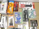 1 Box of Assorted NEW or Lightly Used Items/Tools/Household/Etc., #35034, **PICK UP ONLY**
