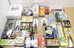 1 Box of Assorted NEW or Lightly Used Items/Tools/Household/Etc., #35034, **PICK UP ONLY**