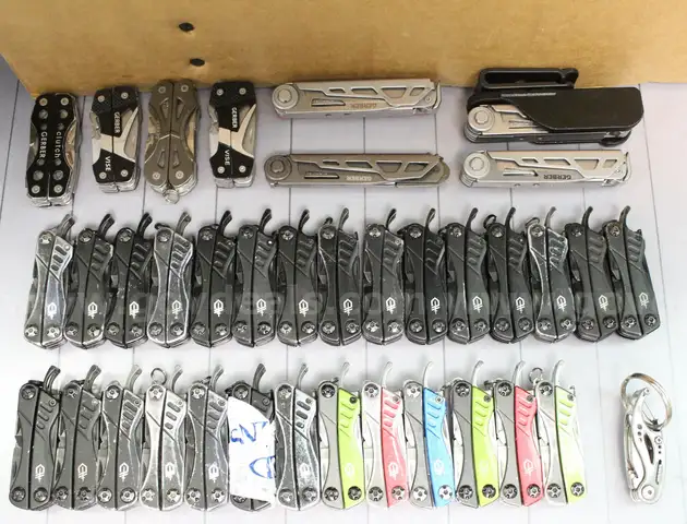 Approximately 6 lbs. of Assorted Gerber MINI Multi-tools, #34203