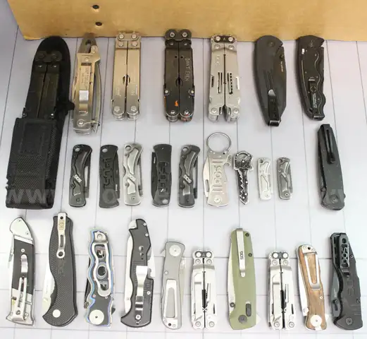 Approximately 6 lbs. of Assorted SOG Knives/etc., #34205