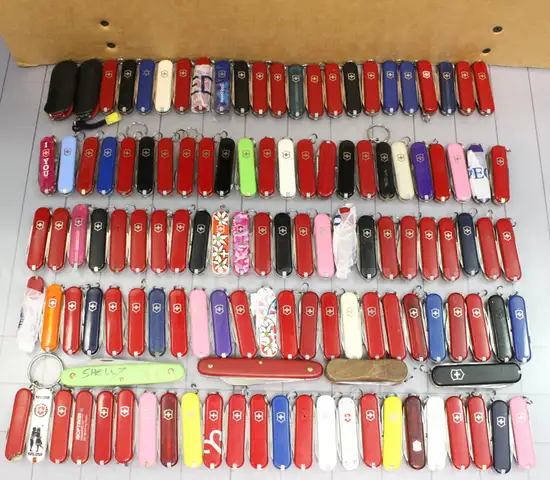 Approximately 6 lbs. Assorted SMALL Victorinox/Swiss Army  Knives, #34206