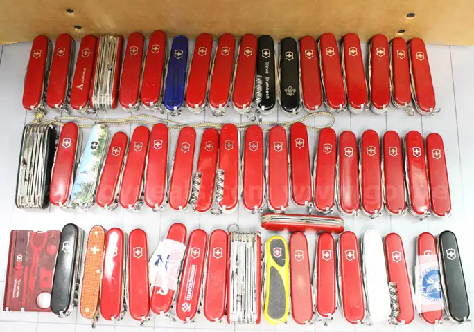 Approximately 10 lbs. Assorted Victorinox/Swiss Army  Knives, #34468