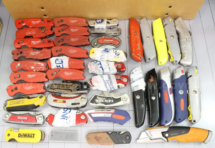 Approx. 11 lbs. of Assorted Box Cutters/Utility Knives, #34157