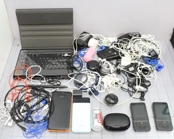 Approximately 8 lbs. of Misc. Electronics/Access./Etc., #34666