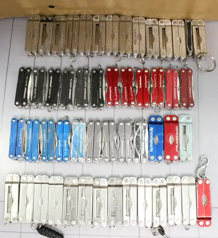 Approximately 6 lbs. of Assorted Leatherman MINI Multi-tools, #34212