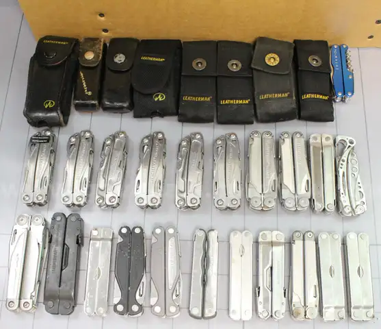 Approximately 10 lbs. of Assorted Leatherman Multi-tools, #34348
