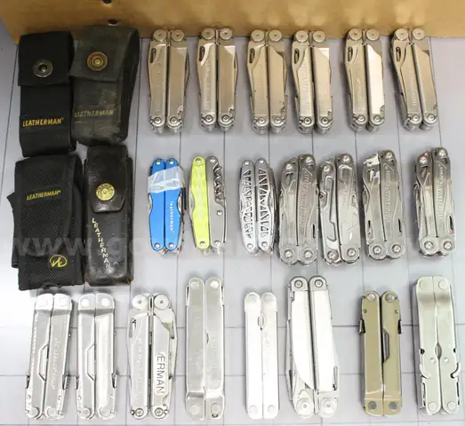 Approximately 10 lbs. of Assorted Leatherman Multi-tools, #34465