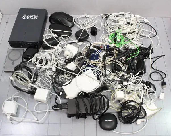 Approximately 8 lbs. of Misc. Electronics/Access./Etc., #34905