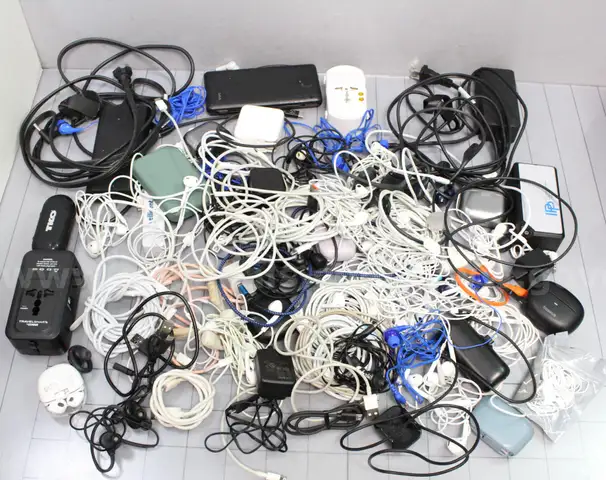 Approximately 8 lbs. of Misc. Electronics/Access./Etc., #34906