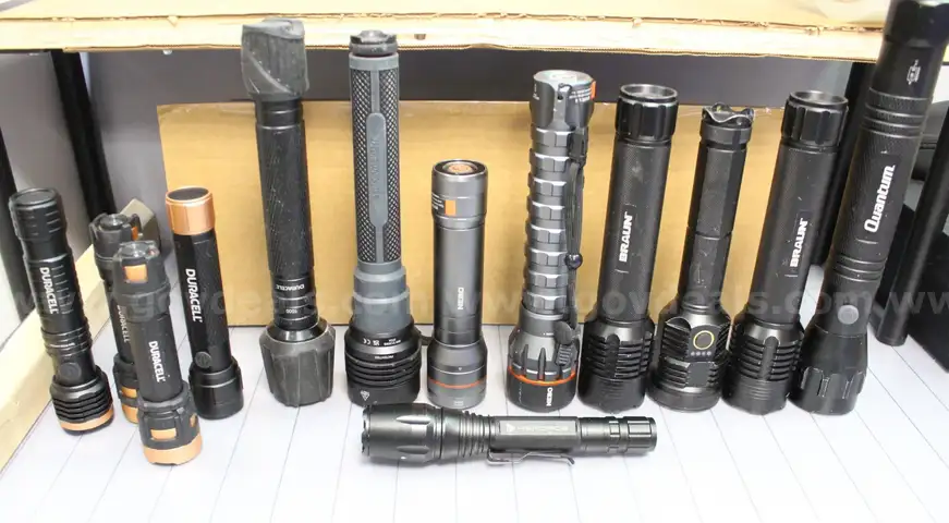 Approximately 10 lbs. of Assorted Flashlights,  #34942