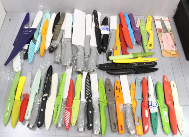 Approximately 7 lbs. of Misc. Kitchen Knives, #34943