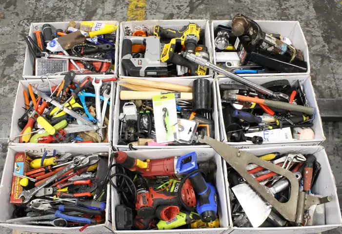 1 Skid of Assorted Hand Tools/Power Tools/Knives/Multi-tools/Etc., #34869, **PICK UP ONLY**SKID NOT INCLD*