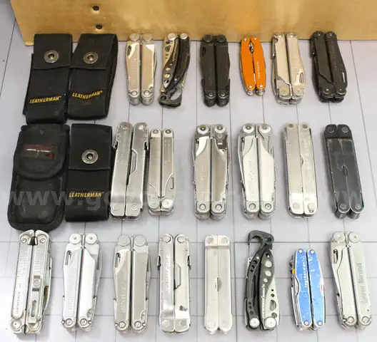 Approximately 10 lbs. of Assorted Leatherman Multi-tools, #34582