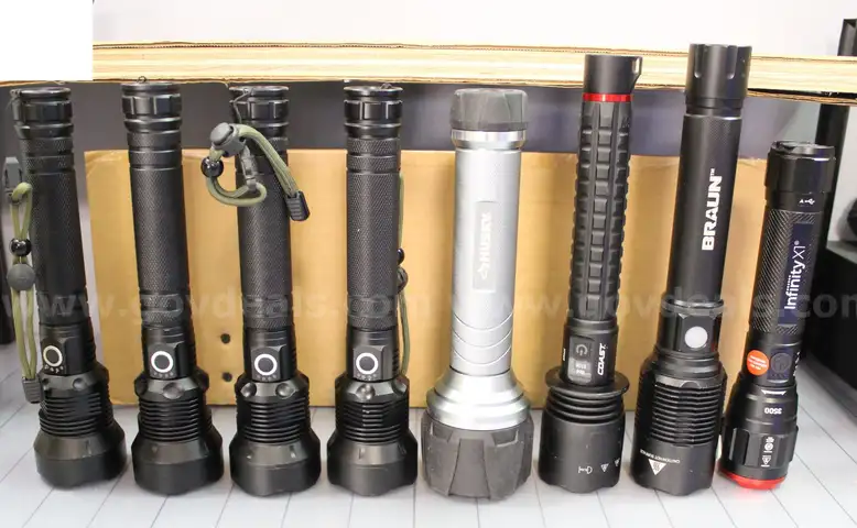 Approximately 8 lbs. of Assorted Flashlights,  #35024