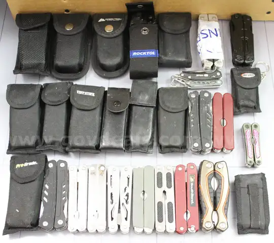 Approximately 12 lbs. of Assorted MULTI-TOOLS, #35129