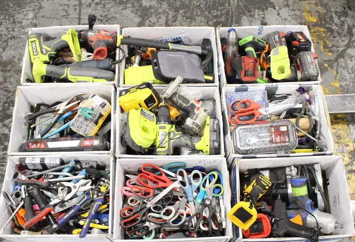 1 Skid of Assorted Hand Tools/Power Tools/Knives/Multi-tools/Etc., #35033, **PICK UP ONLY**SKID NOT INCLD*