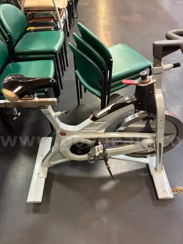 One Schwinn Exercise Bike