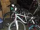 19 Abandoned Bicycles, 1 Battery Powered Bike