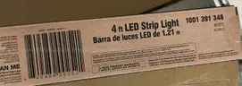 Large Lot of 4&#x27; LED Strip Lights &#x26; 5&#x27; Linking Cords