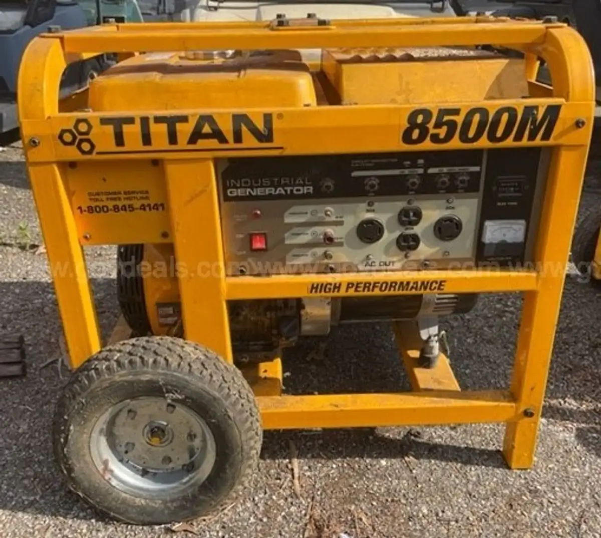 Generators Titan 8500 and Titan 8000 **PARTS** (148823 WI) | GovDeals