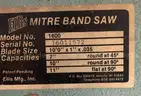 ELLIS MITER BAND SAW (204330 AJ)