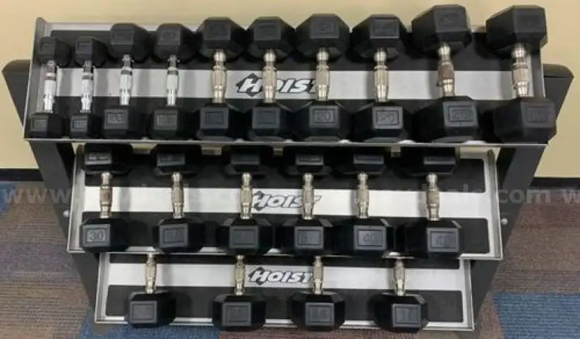 HOIST 21 PIECE DUMBELL SET (203602 DC)