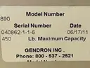 Gendron ED/Trauma/Procedure Stretcher (206337 DC)