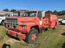 1980 FORD F700 with Water Tank, Water Pumps, and Hose Reel (208641 NB)