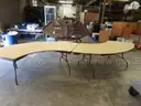 Serpentine Folding Tables (209793 BT)