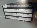 SCREEN PRINTING PRESS (210174 AJ)