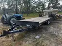 2013 Hooper Flatbed Trailer ***Cracked Frame*** (212826 AJ)