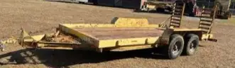 Evans Equipment Trailer (213403 AJ)