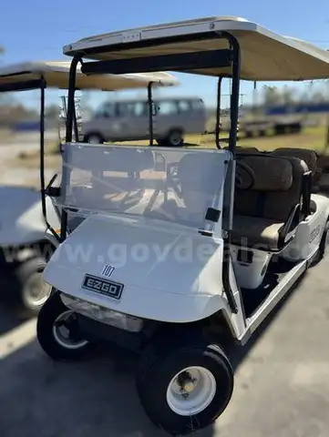 EZGO Shuttle 6 Electric Golf Cart (213749 AJ)