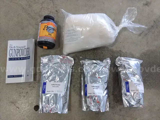 Gunpowder and Misc. Items