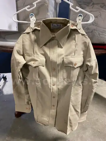 Lot of Uniform Shirts, Pants, and Reflective Vests