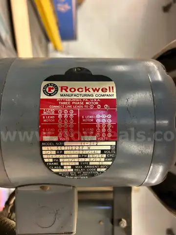 Rockwell three phase Band Saw