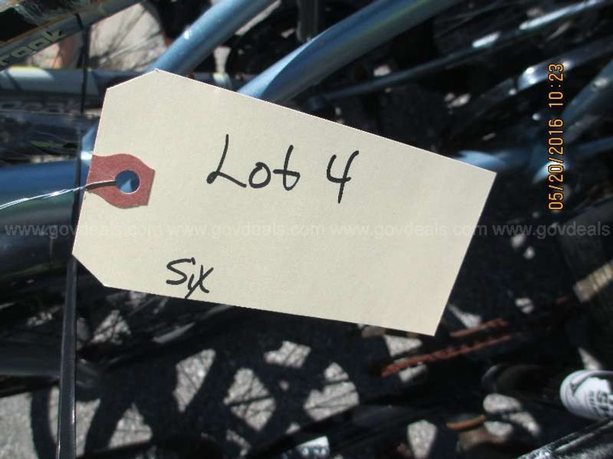 Bikes - Lot 4 | GovDeals