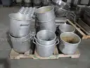 3 PALLETS OF MISC INDUSTRIAL COOKING ITEMS