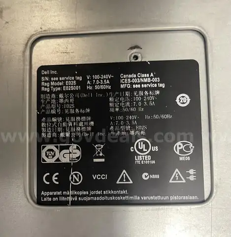 Dell PowerEdge R710 Server Intel Xeon Reg Model: E02S-E02S001