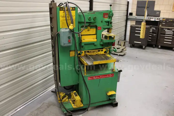 Uni-Hydro 42 Ton Ironworker Machine